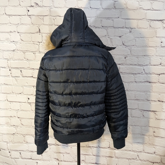 Snobbish Navy Blue puffer jacket - Picture 5 of 8